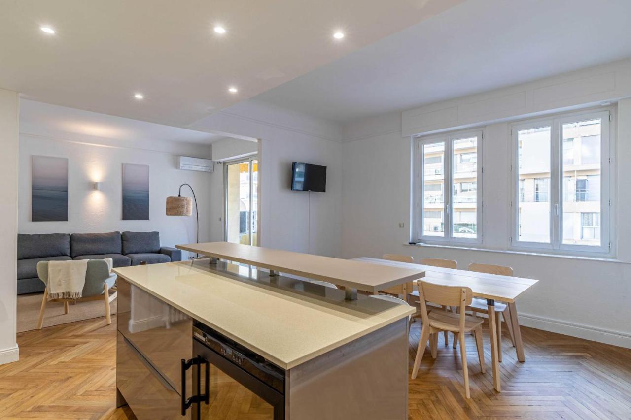 Renovated Apartment 80M2 6P 2Br - Cannes Palm Beach Eksteriør bilde